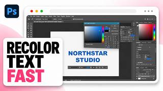 How to Change Text Color in Photoshop (Improve Typographic Contrast)