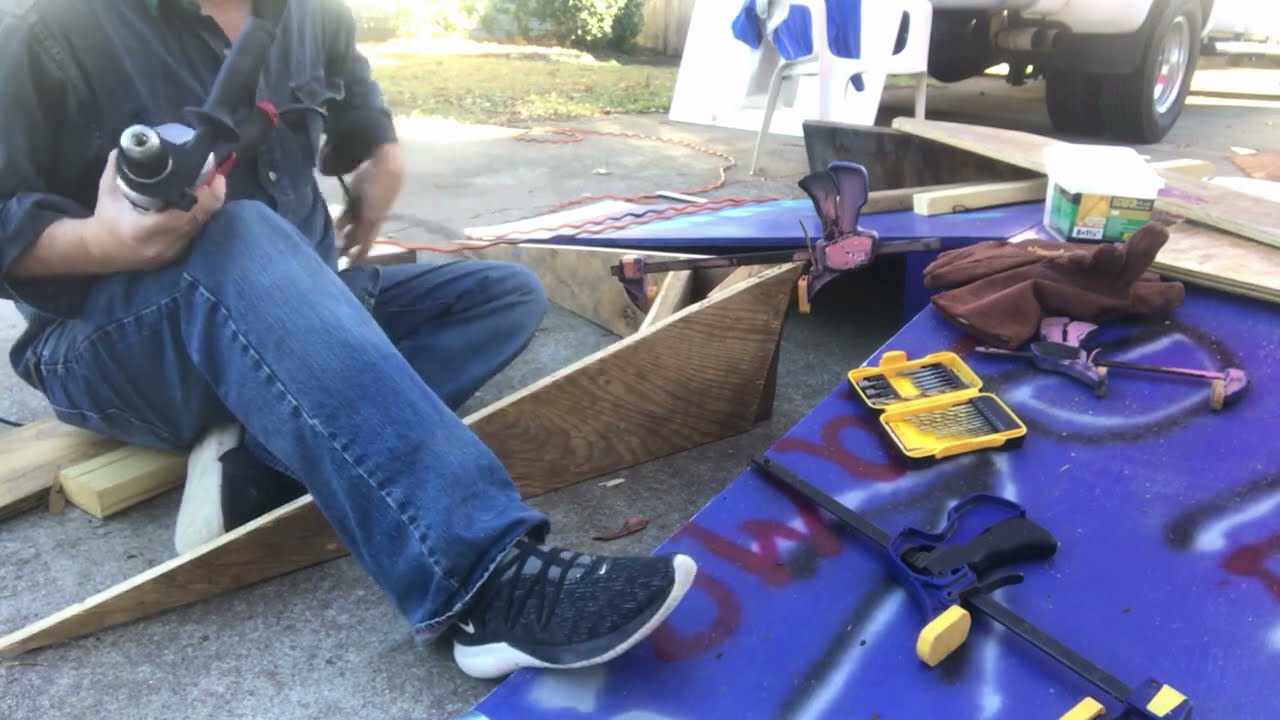 Build a Hip Ramp for Skateboarding - Cool Addition # ...