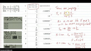 Does the sequence converge or diverge? Find the limit
