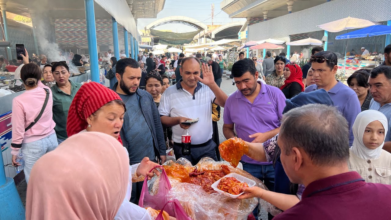 В Узбекистане появился Супер продавец Ханума! Не продажа а целое Шоу ...