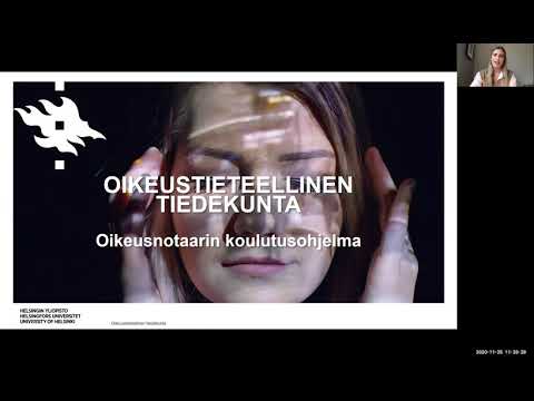 Opiskelijat kertovat – oikeusnotaarin koulutusohjelma | Helsingin yliopisto