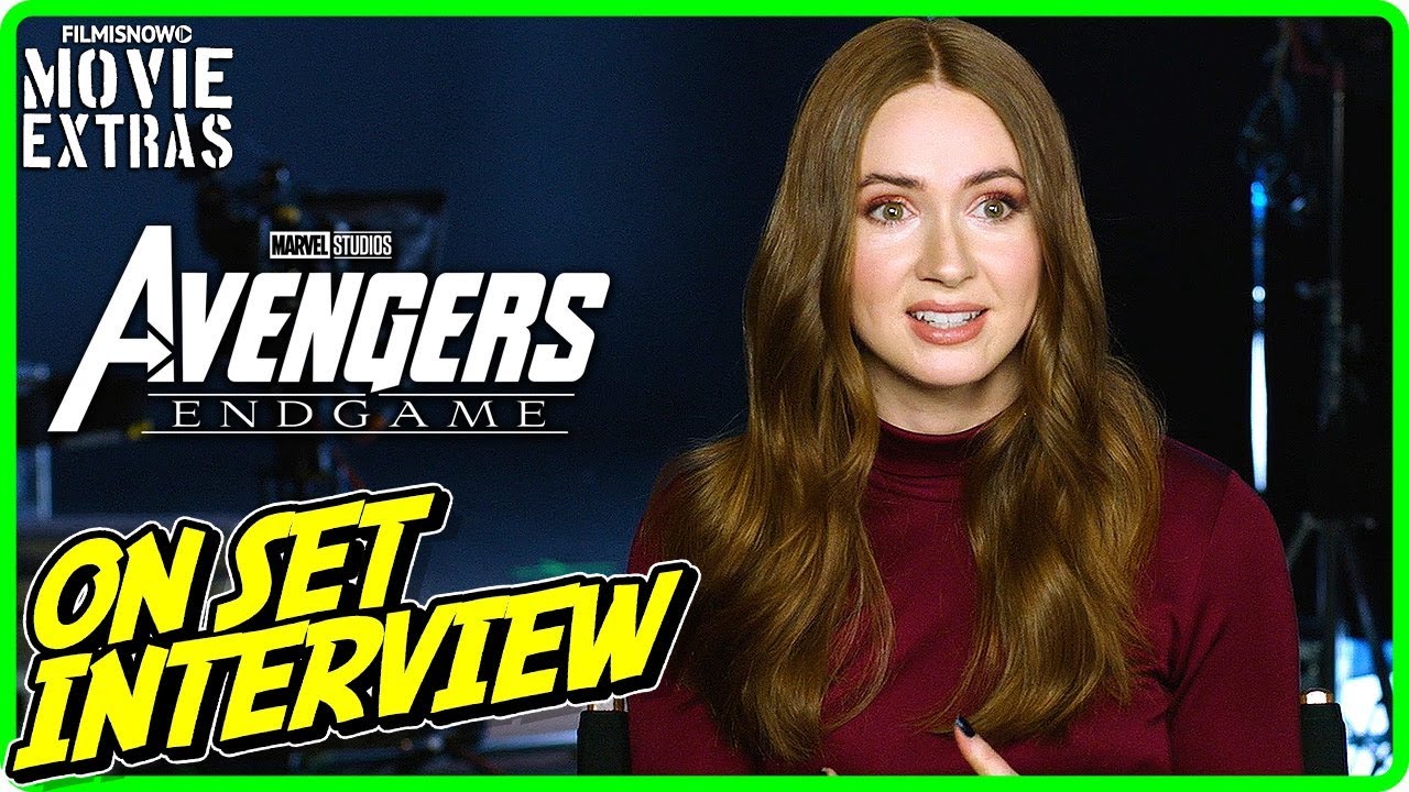 Avengers Endgame On Set Interview With Karen Gillan Nebula