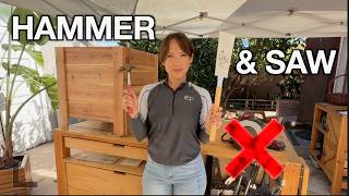 How to Build a Planter Box Without Power Tools