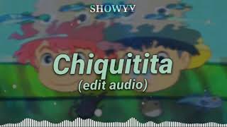 Chiquitita Edit Audio
