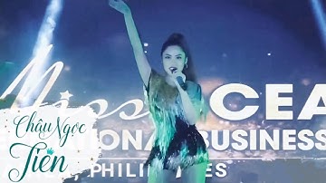 LẮM MỐI TỐI NẰM KHÔNG| Châu Ngọc Tiên tại Philippines chung kết Hoa Hậu Đại Dương Doanh Nhân Quốc Tế