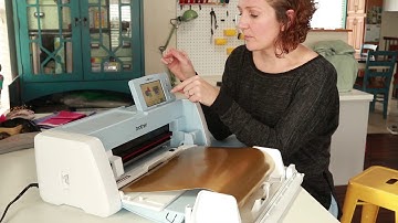 how to use the Scan N Cut roll Feeder