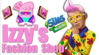 The Sims Mobile Tips - Izzy's Fashion Shop - Fashion Gems and Stickers screenshot 3