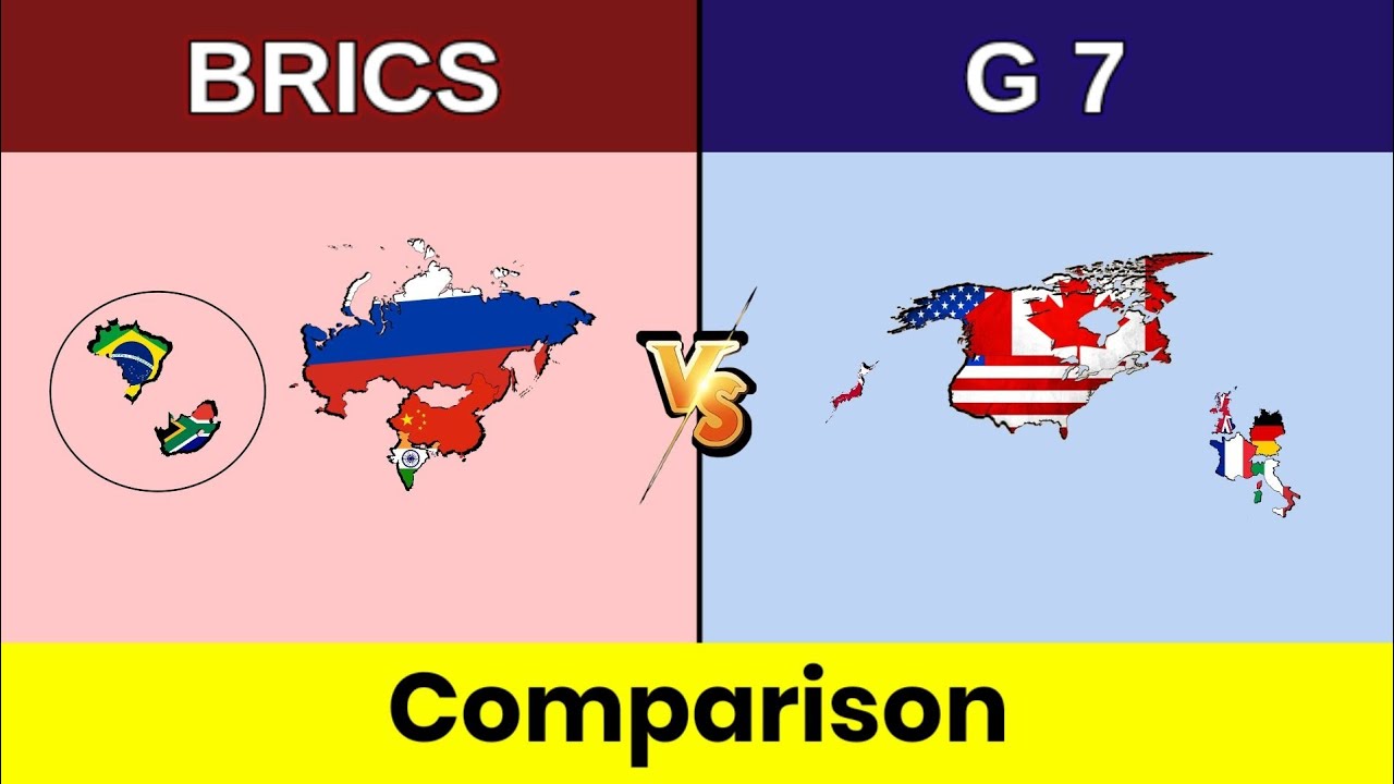 BRICS vs G7 G7 vs BRICS BRICS G7 Group of Seven Group 7 vs