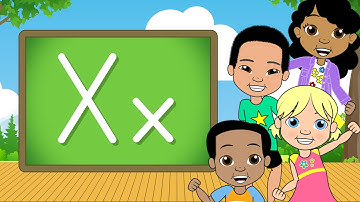 The Letter X | Alphabet A-Z | Jack Hartmann Alphabet Song| X Sound