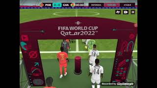 Playing FIFA Mobile