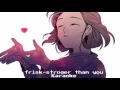 Undertale - Stronger than you (Frisk) - Karaoke