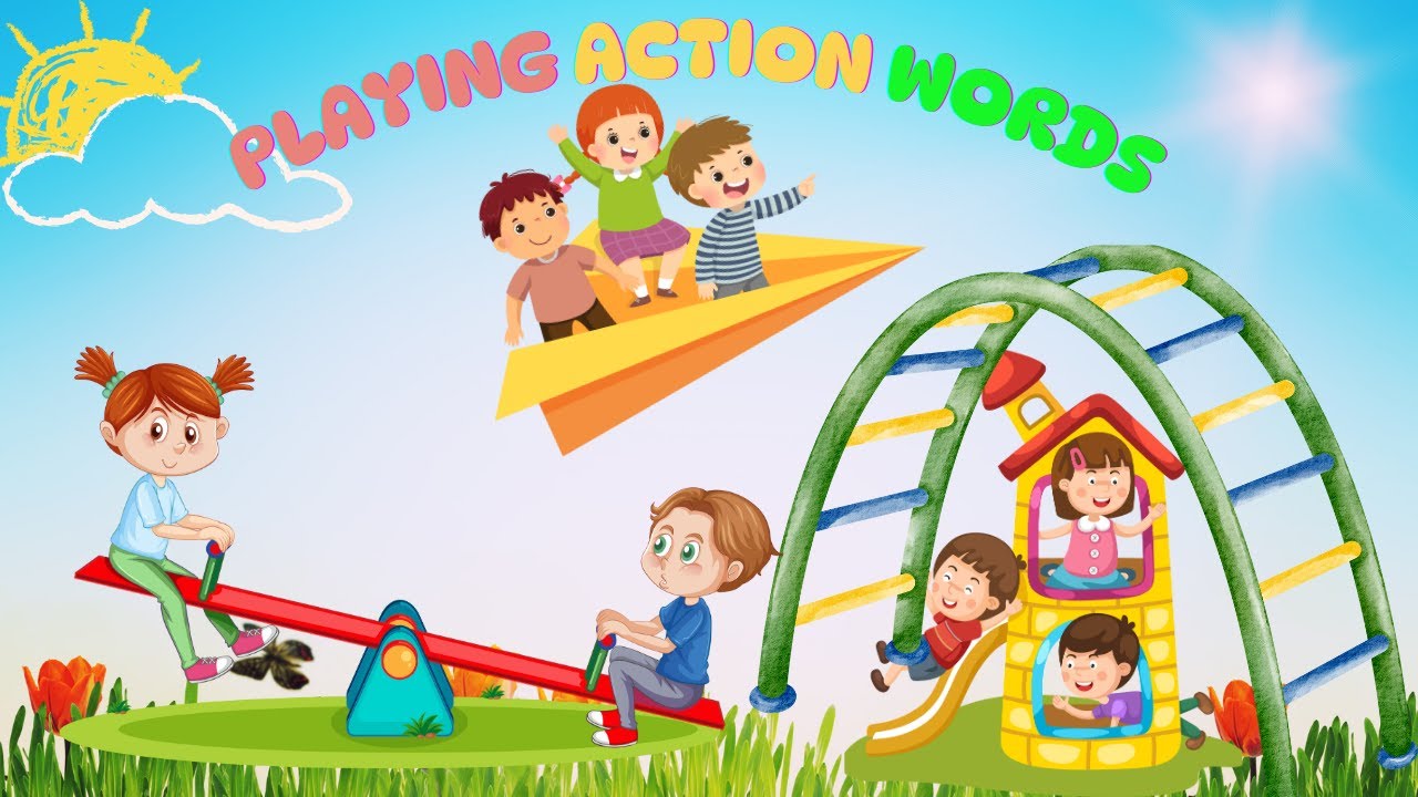 "Fun with Action Words: Exciting Games for Toddlers!"| ENGLISH VOCABULARY FOR TODDLERS AND KIDS