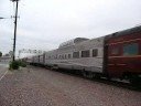 Santa Fe 3751 & Union Pacific Train 9/21/08