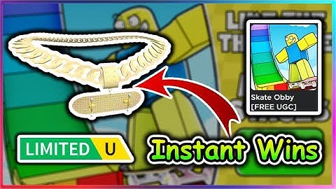 [UGC LIMITED] Roblox Skate Obby Script - Instant Wins