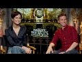 FANTASTIC BEASTS AND WHERE TO FIND THEM INTERVIEWS - Redmayne, Ezra Miller, Farrell, Waterston