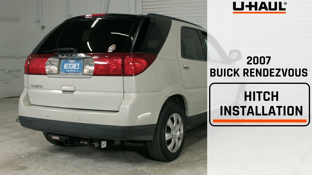 2007 Buick Rendezvous Trailer Hitch Installation YouTube