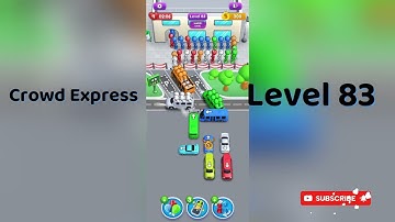 Crowd Express Level 83 Walkthrough 🚦 | Step-by-Step Solution | Go Answer