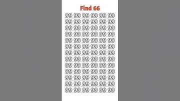 find odd number #ytshorts #shorts #trending #viral #find