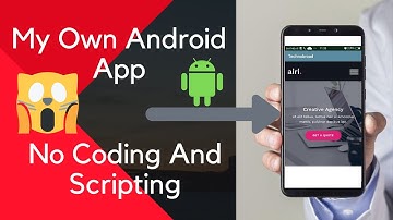Create Your Personal Android App In 2 Min Without Coding || Web Application
