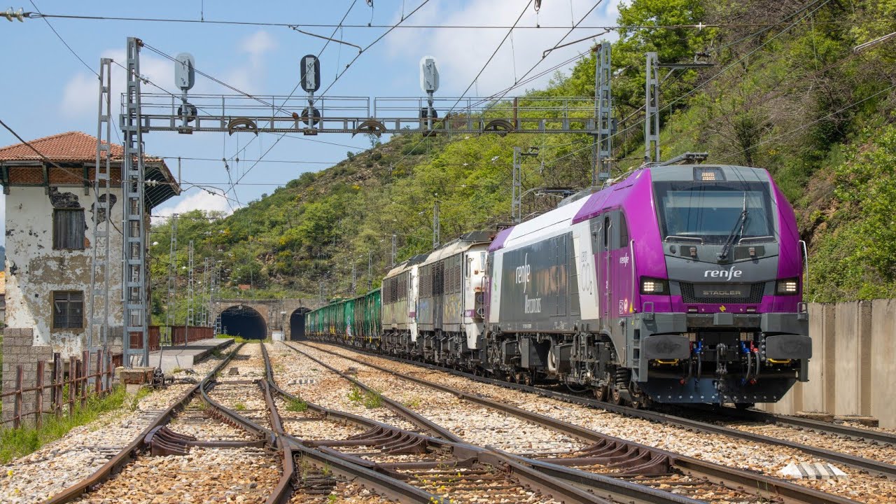 Un par de días de trenes por la Rampa de Pajares (1-6-2023)