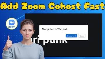 How To Make A Cohost On Zoom | Step-by-Step Guide