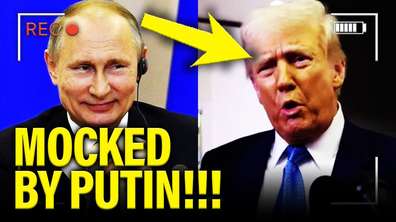 Trump gets QUICKLY MADE A FOOL by Putin on WORLD STAGE