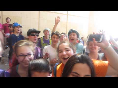 GloZell has fans in the Holy Land - Masada- GloZell
