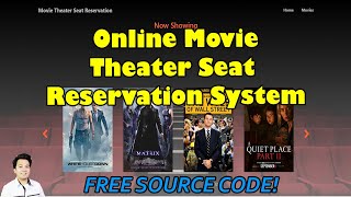 Online Movie Theater Seat Reservation and Booking System in PHP MySQL | Free Source Code Download screenshot 5