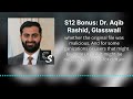S12 Bonus: Dr. Aqib Rashid, Glasswall | Code Story: Insights from Startup Tech Leaders