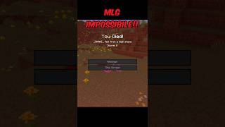 Modifico l'MLG #minecraft #minecraftshort #minecraftita #challenge #minecraftchallenge #minecraftmlg