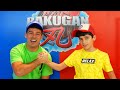 Jason Battle and Play with Bakugan Toys