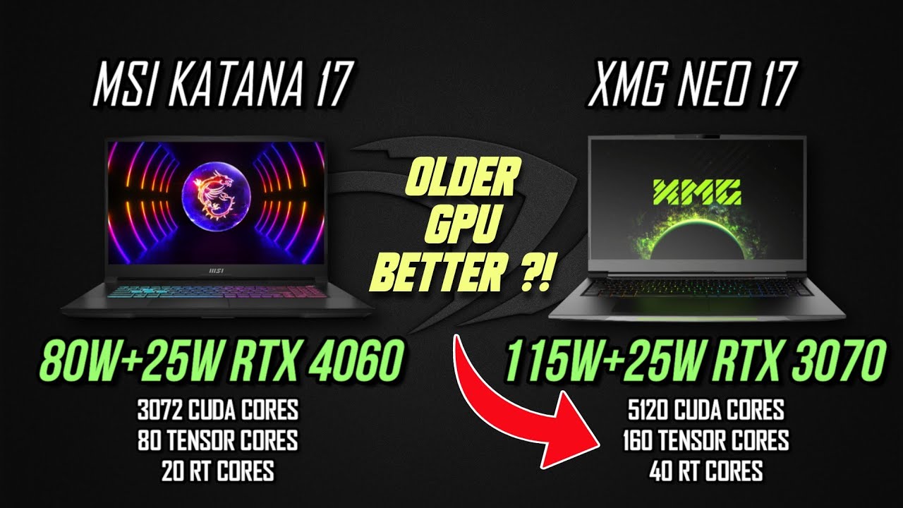 Nvidia RTX 4060 vs RTX 4070: Laptop GPU Comparison