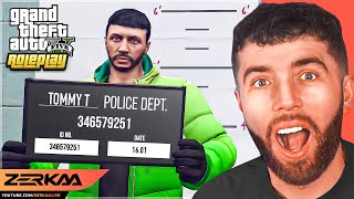 TOMMY T GETS *ARRESTED* ON GTA 5 RP...