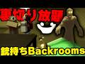 仲間を自由に裏切れる何でもありの銃所持Backroomsが面白すぎるw【ロブロックス】