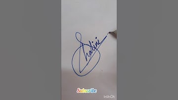 🥳💃Shalini name signature ✍️ #shorts #youtubeshorts #ytshorts #requested