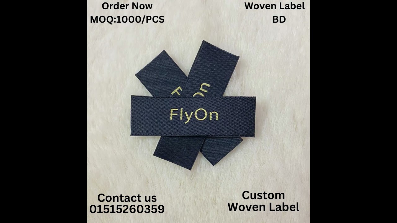 Custom Woven Labels for Clothing | Woven Label | Paper Tag Design | Manufacturing & Printing Guide.
