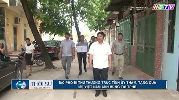 Phó Bí thư Thường trực tỉnh ủy Hòa Bình thăm, tặng quà mẹ VN anh hùng tại TP Hòa Bình
