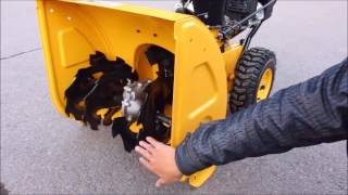 自走式除雪機の使用方法 その1 Youtube