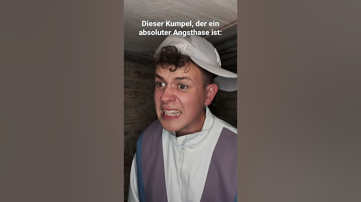 Dieser Kumpel, der ein absoluter Angsthase ist 💀😂