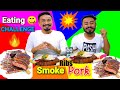 Smoke Pork Ribs EATING CHALLENGE Manipuri || Oksa Ribs chaba hanba thuba tanaba manipuri