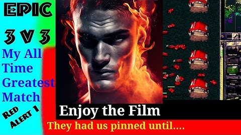 3 vs 3 PRO Multiplayer Command and Conquer ALL TIME EPIC MATCH!!! Red Alert 1 Gameplay