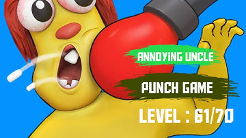 Annoying Uncle Punch Game Level 61-70 Gameplay Walkthrough (Android, ioS)