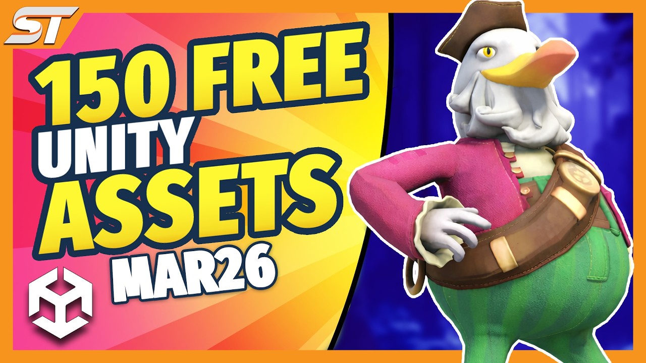 154 FREE Unity Assets (March 2026 - Asset Store) - YouTube