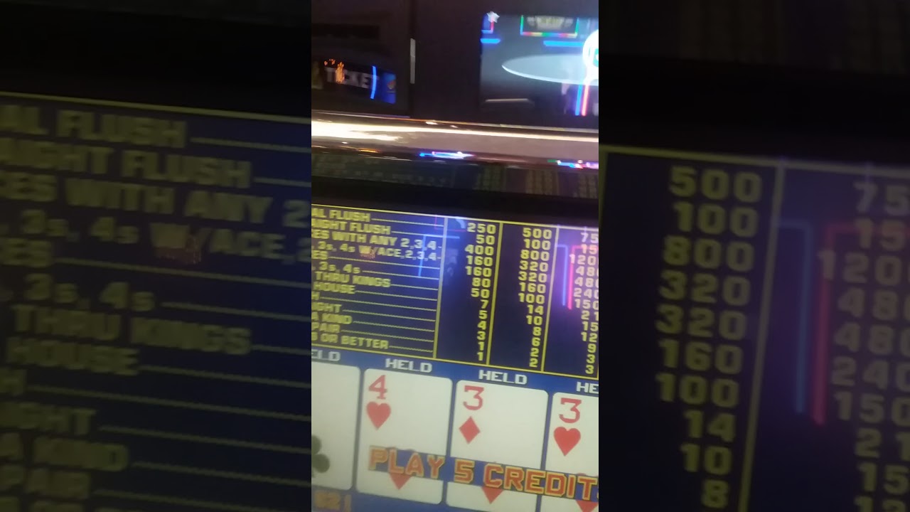 CASINO AZ VIDEO POKER 4 OF A KIND! YouTube