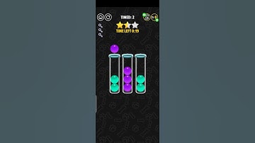 color ball sort 3D #short video game