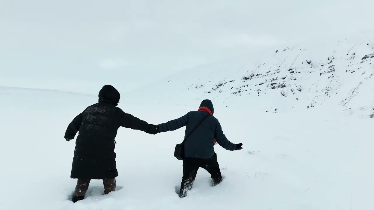 Hiking to Helgufoss in Deep Snow… Not What We Expected — Helgufoss — video poster