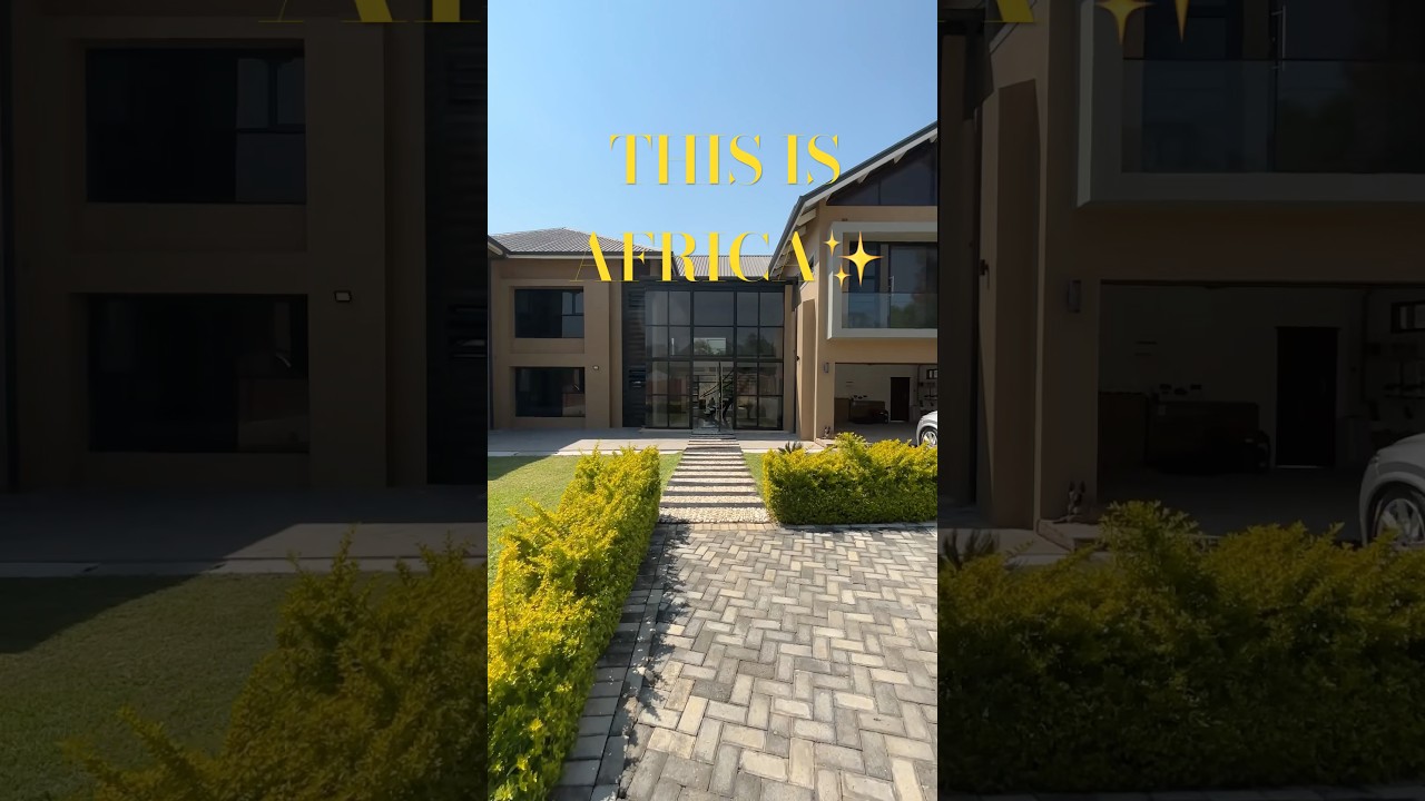 Stunning Zimbabwean mansion! 🇿🇼✨ 