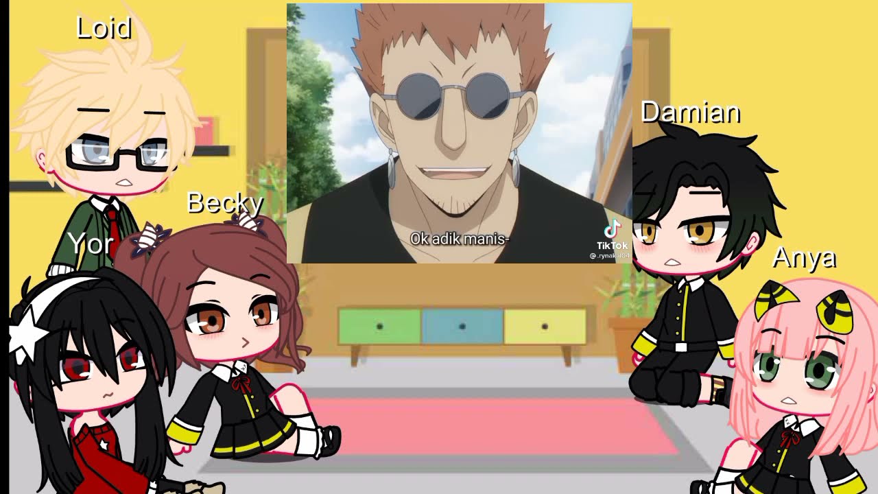 ✅Anya,Yor,Loid's💚SPY X FAMILY React To Each Other In Tiktok Edit's Compilation (SXF) Full HD_video✅
