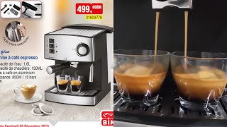 الة صنع القهوة الأكثر مبيعا (اسبريسو)  (كابوتشينو)  cafetière BIM 3 en 1