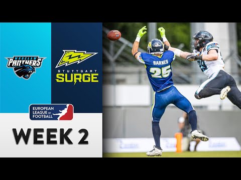 Wroclaw Panthers @ Stuttgart Surge  Highlights | Week 2 | 2022